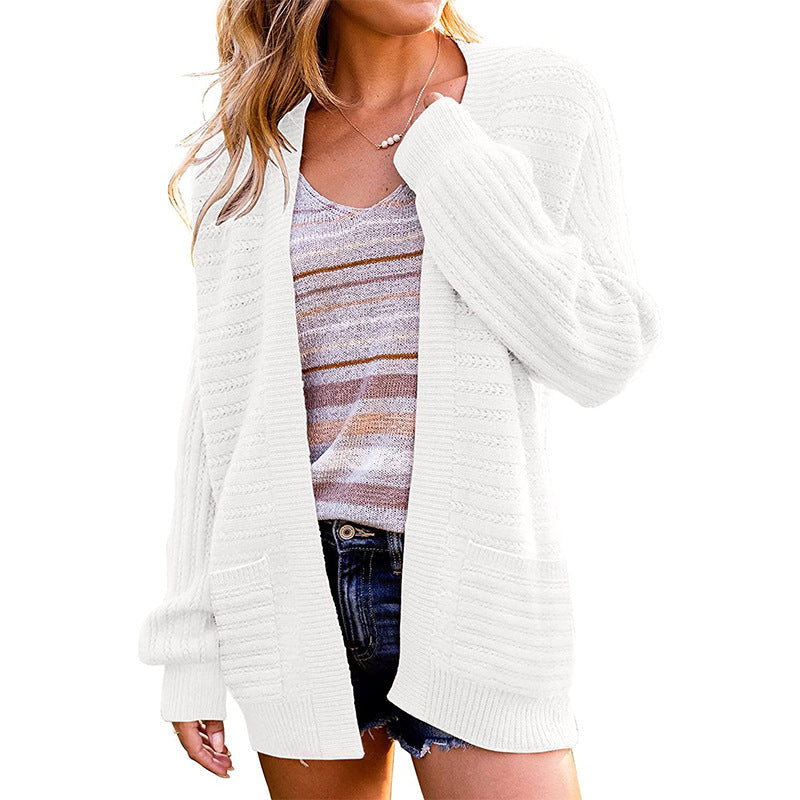 Women's Cozy Cardigan with Special Details