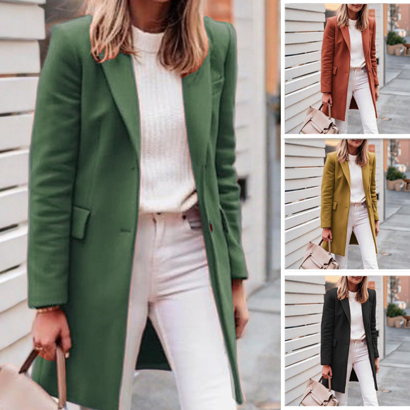 Women's Elegant and Comfortable Wool Coat