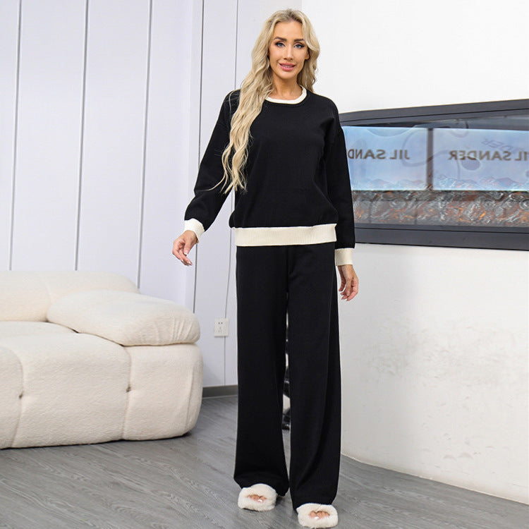 Women's Wide-Leg Loungewear Set