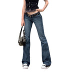 Women's Vintage-Style Flared Jeans