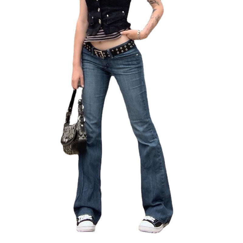 Women's Vintage-Style Flared Jeans