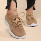 Women's Breathable Casual Sneakers with Flexible Upper