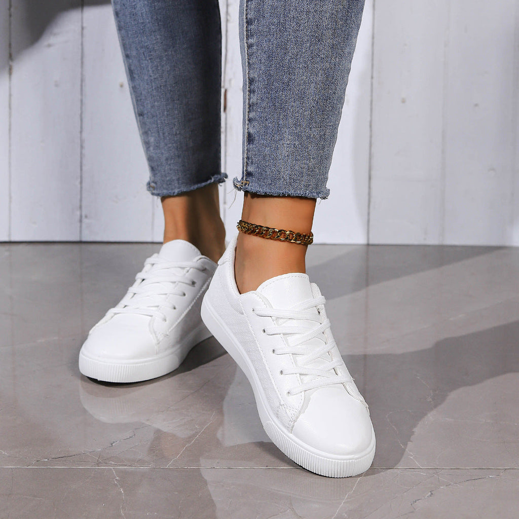 Women's Breathable Sneakers with Textured Finish