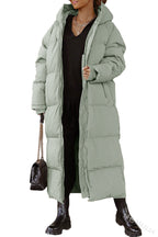 Women's Long Quilted Winter Jacket