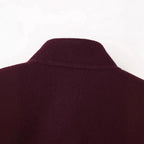 Women's Elegant Military-Style Jacket with Pockets