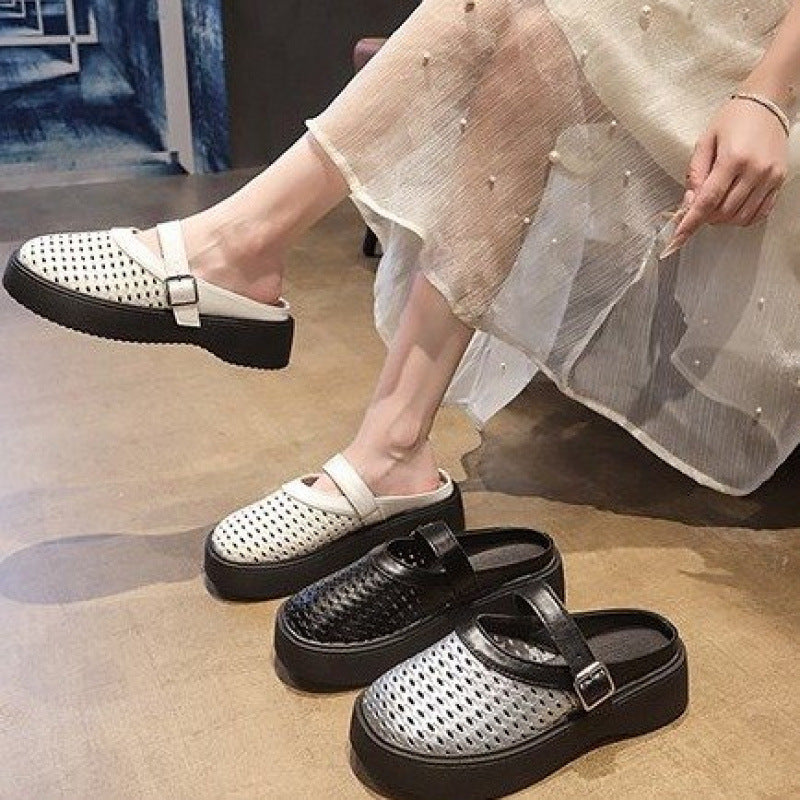 Women's Breathable Clogs with Adjustable Strap
