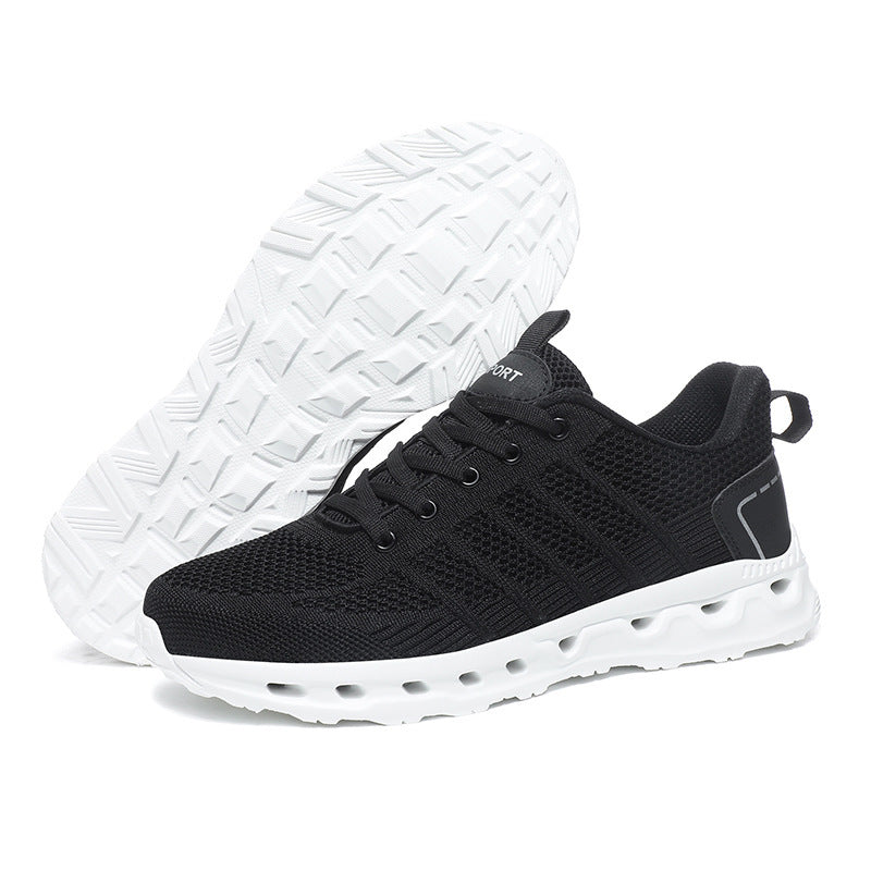 Women's Breathable Sport Sneakers with Flexible Sole Profile and Innovative Cushioning System
