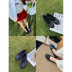 Women's Ballet Flats with Bow Detail