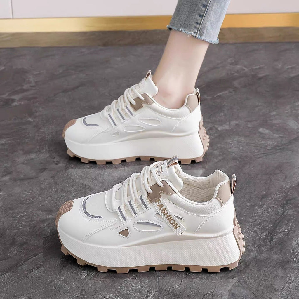 Women's Comfortable Chunky Sneakers with Non-Slip Sole