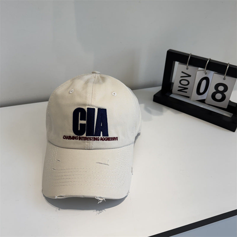 Men's Distressed Motivational Baseball Cap