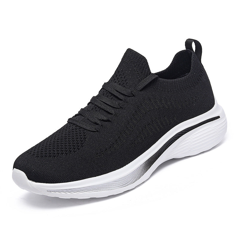Women's Breathable Fitness Sneakers with Flexible Outsole