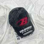 Men's Distressed Graphic Baseball Cap