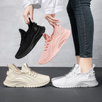 Women's Breathable Leisure Sneakers with Non-slip Sole