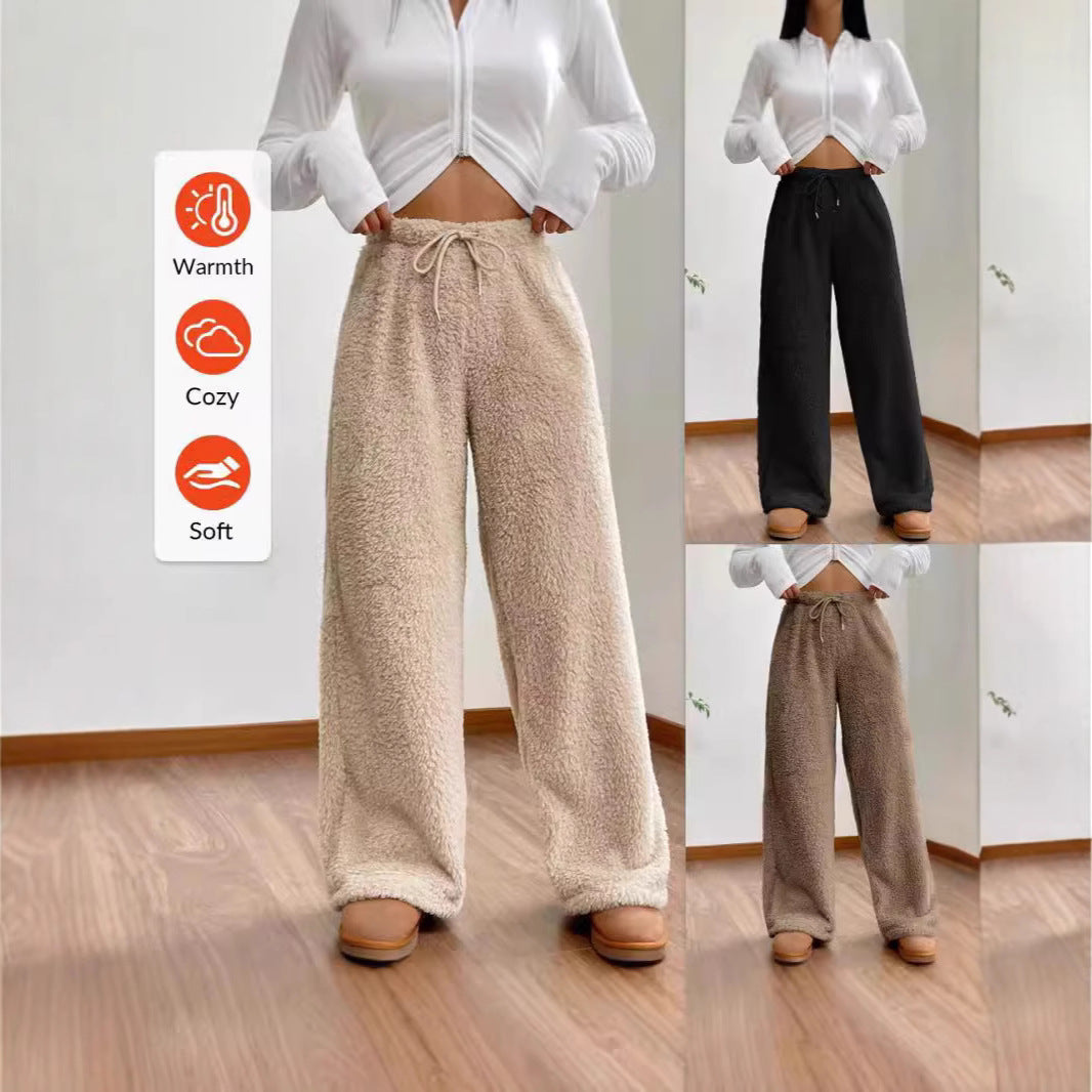 Women's Comfortable Plush Casual Pants