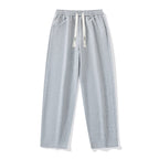 Women's Casual Pants with Elastic Waistband and Practical Side Pockets