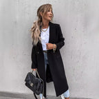 Women's Elegant Oversized Wool Coat