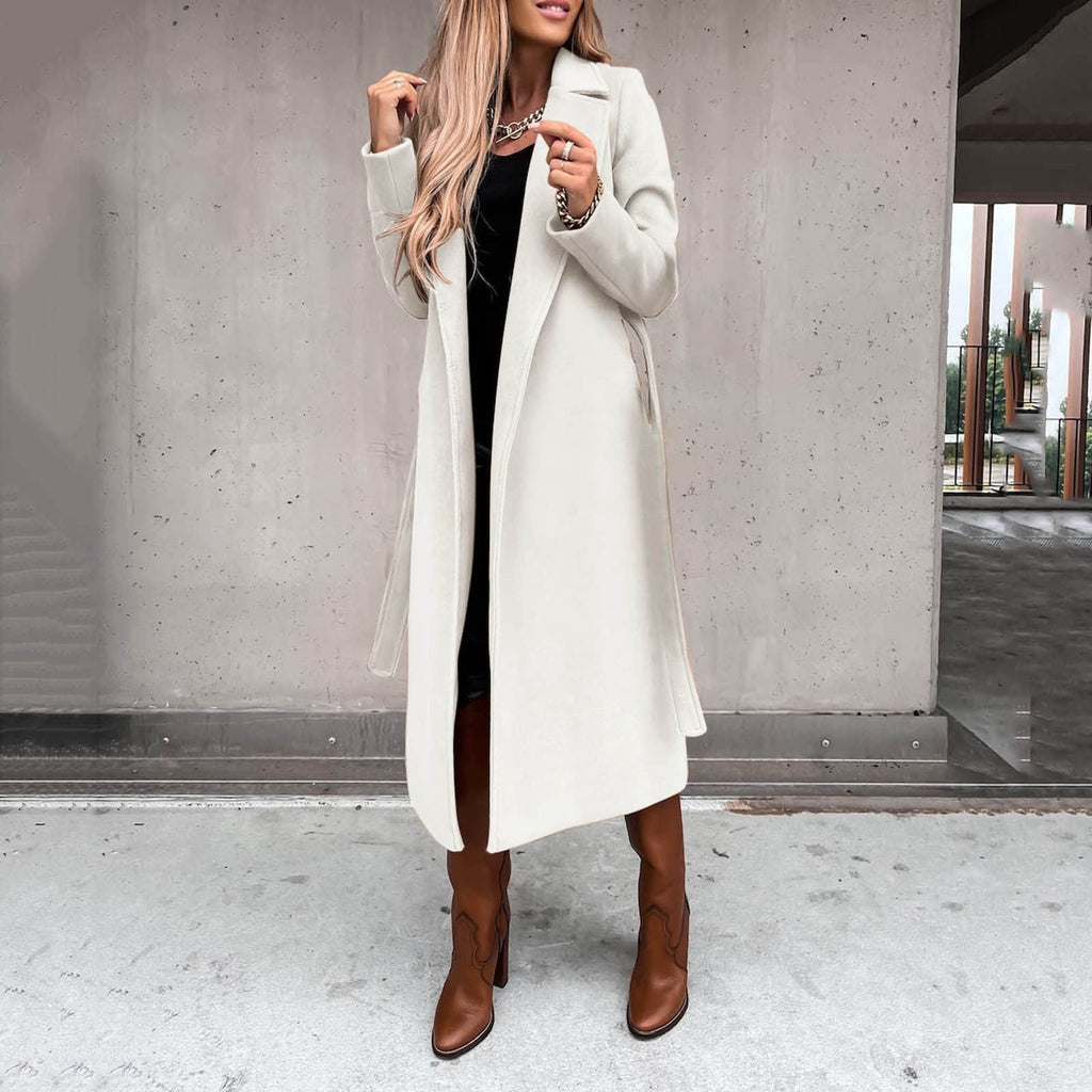 Women's Elegant and Warm Wool Coat