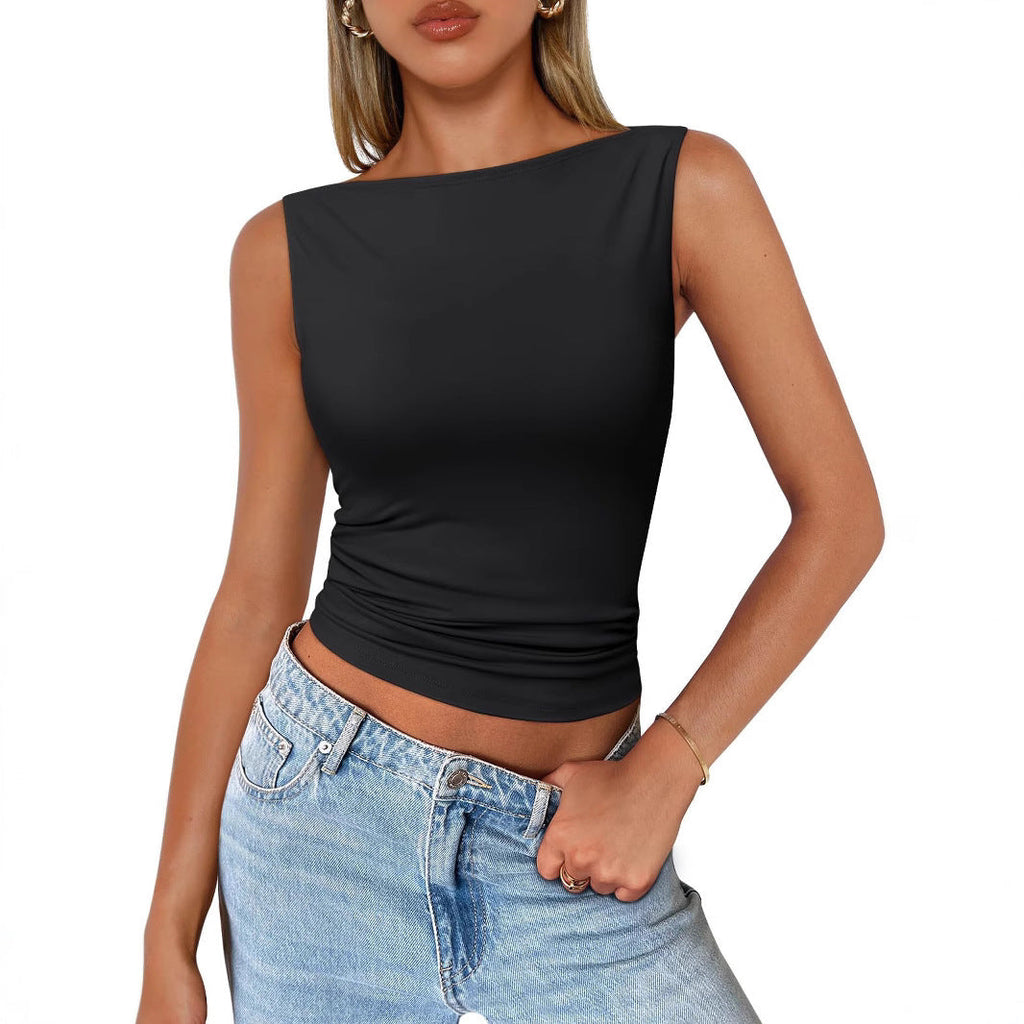 Women's Slim-Fit Sleeveless Top