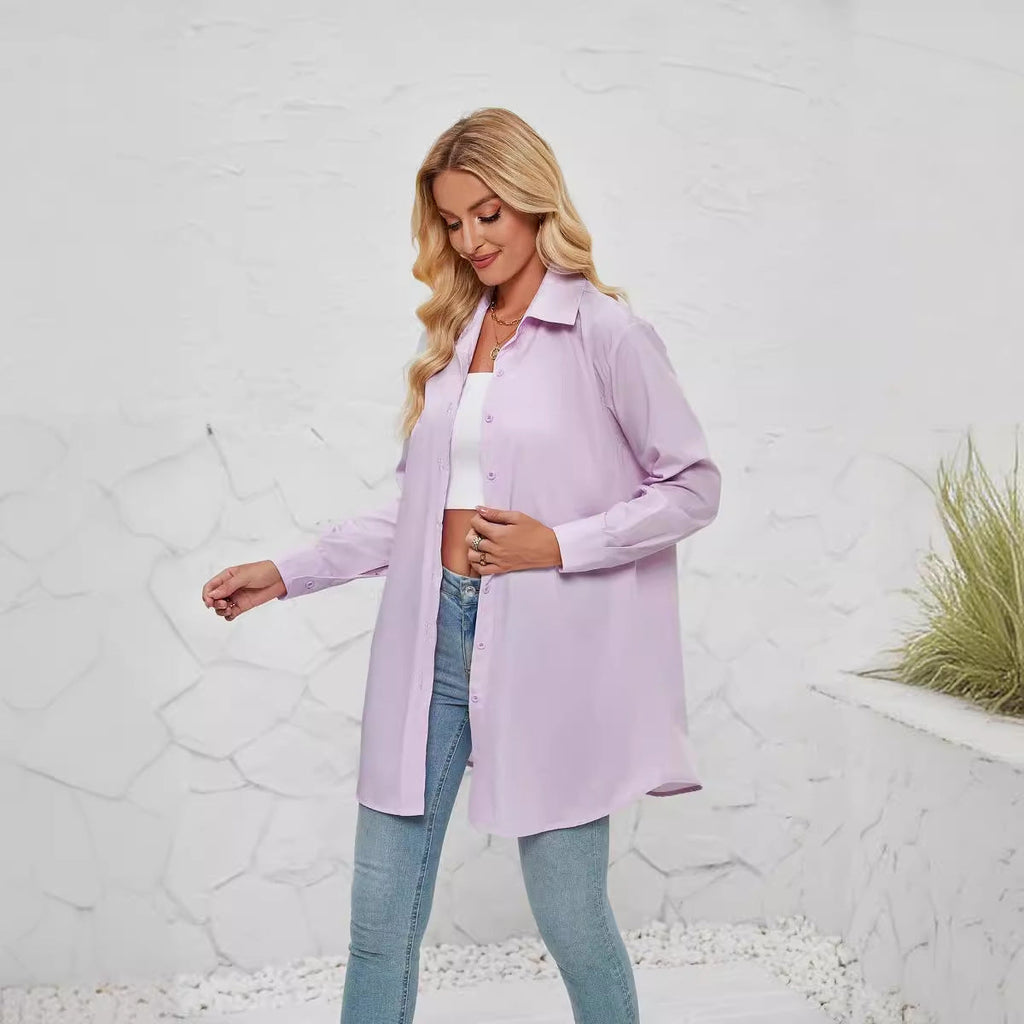 Women's Casual Lightweight Shirt Blouse