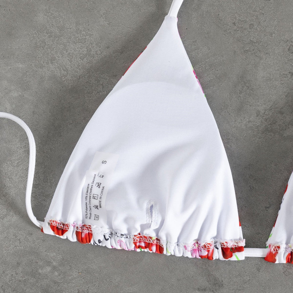 Women's Cherry Print Swimsuit