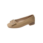 Women's Ballet Flats with Elegant Strap and Comfortable Footbed