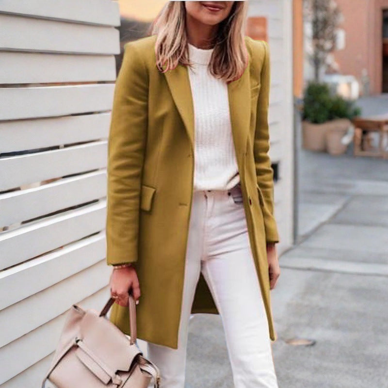 Women's Elegant and Comfortable Wool Coat