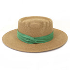 Breathable Sun Straw Boater Hat