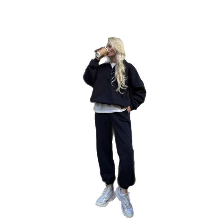 Women's Basic Oversized Lounge Set