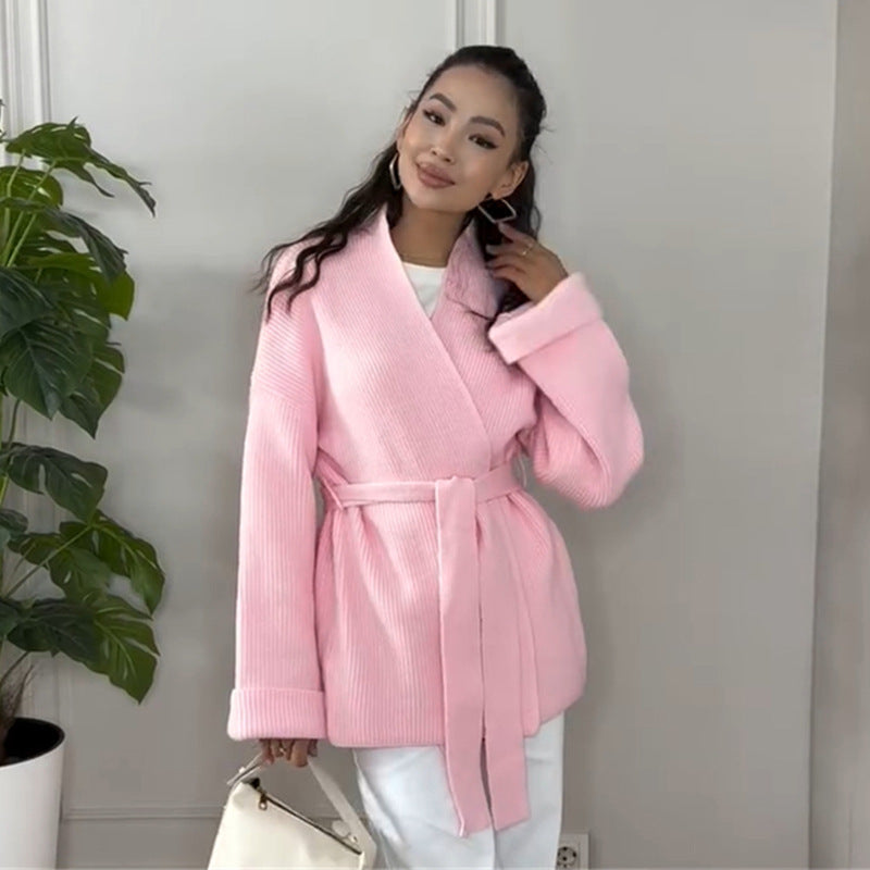 Women's Cozy Knit Coat