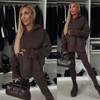 Women's Cozy Leopard Print Hoodie
