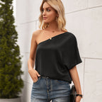 Asymmetric Blouse Shirt