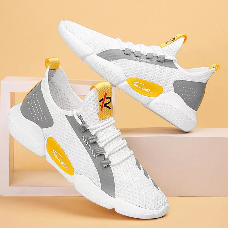 Women's Breathable Sports Shoes with Flexible Outsole and Innovative Lacing System