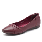 Women's Ballet Flats with Elegant Cut and Comfortable Footbed