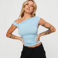 Women's Asymmetrical Off-Shoulder Top