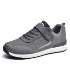 Women's Breathable Casual Sneakers with Hook-and-Loop Closure