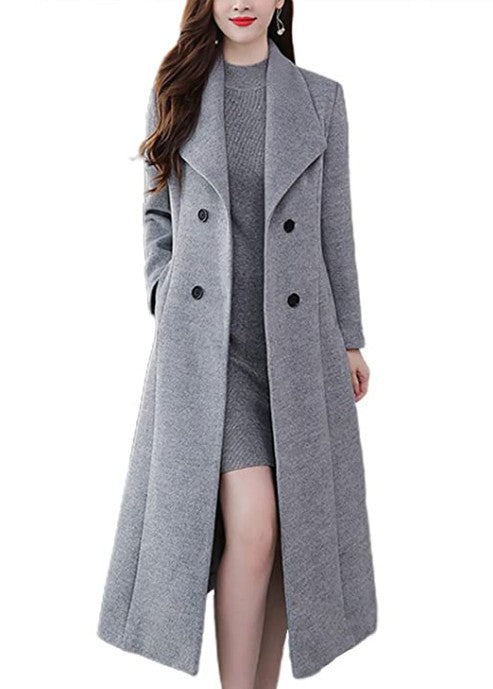 Women's Long Wool Coat