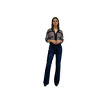 Women's High-Waisted Flared Jeans