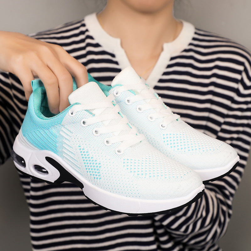 Women's Breathable Sneakers with Cushioned Air Pockets