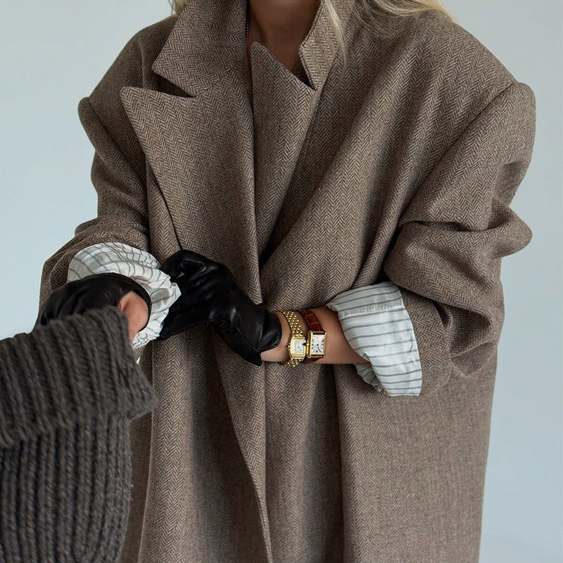 Women's Elegant Oversized Trench Coat