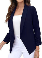 Elegant and Airy Asymmetrical Blazer