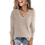 Women's V-Neck Sweater