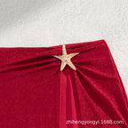 Women's Swimsuit and Beach Skirt Set