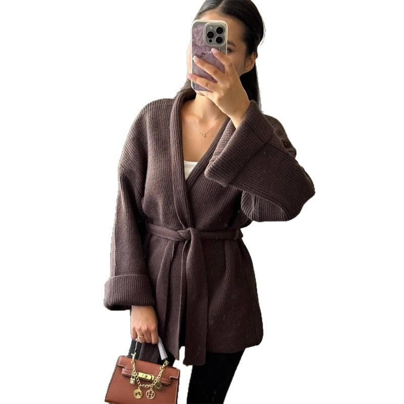 Women's Cozy Knit Coat