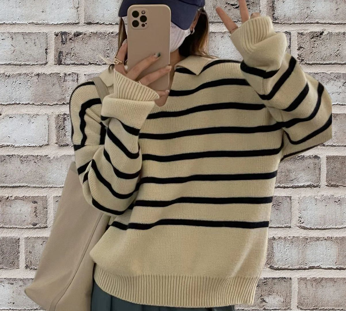 Women's Striped Sweater