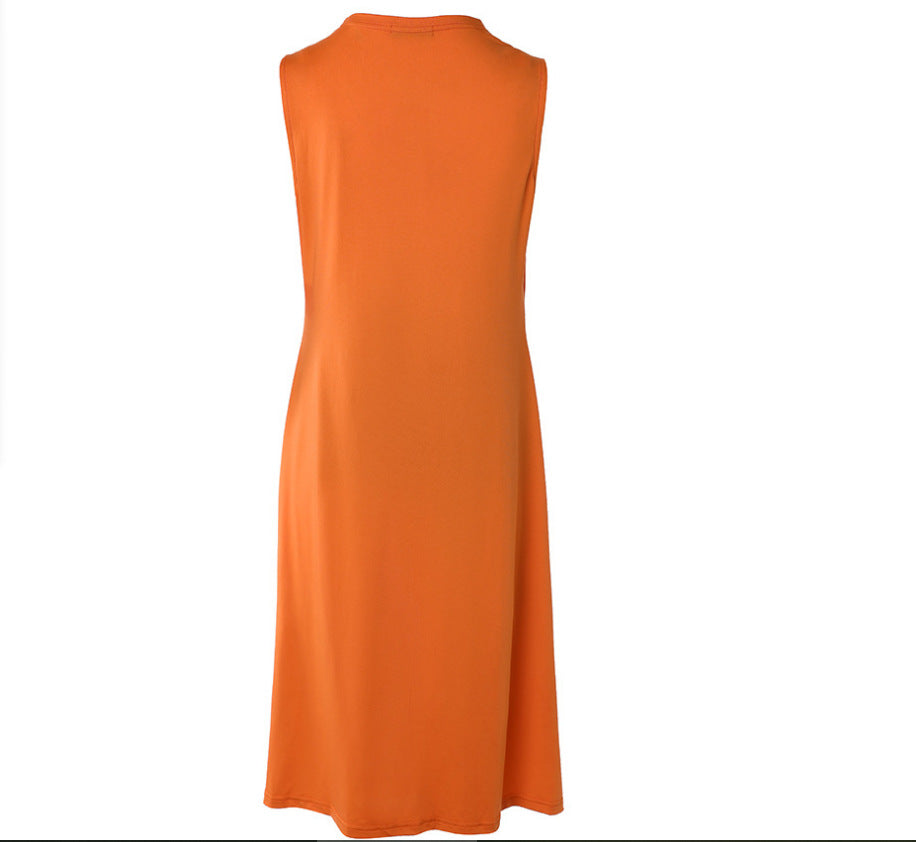 Women's Jumpsuit with Asymmetrical Cut and Animal Print