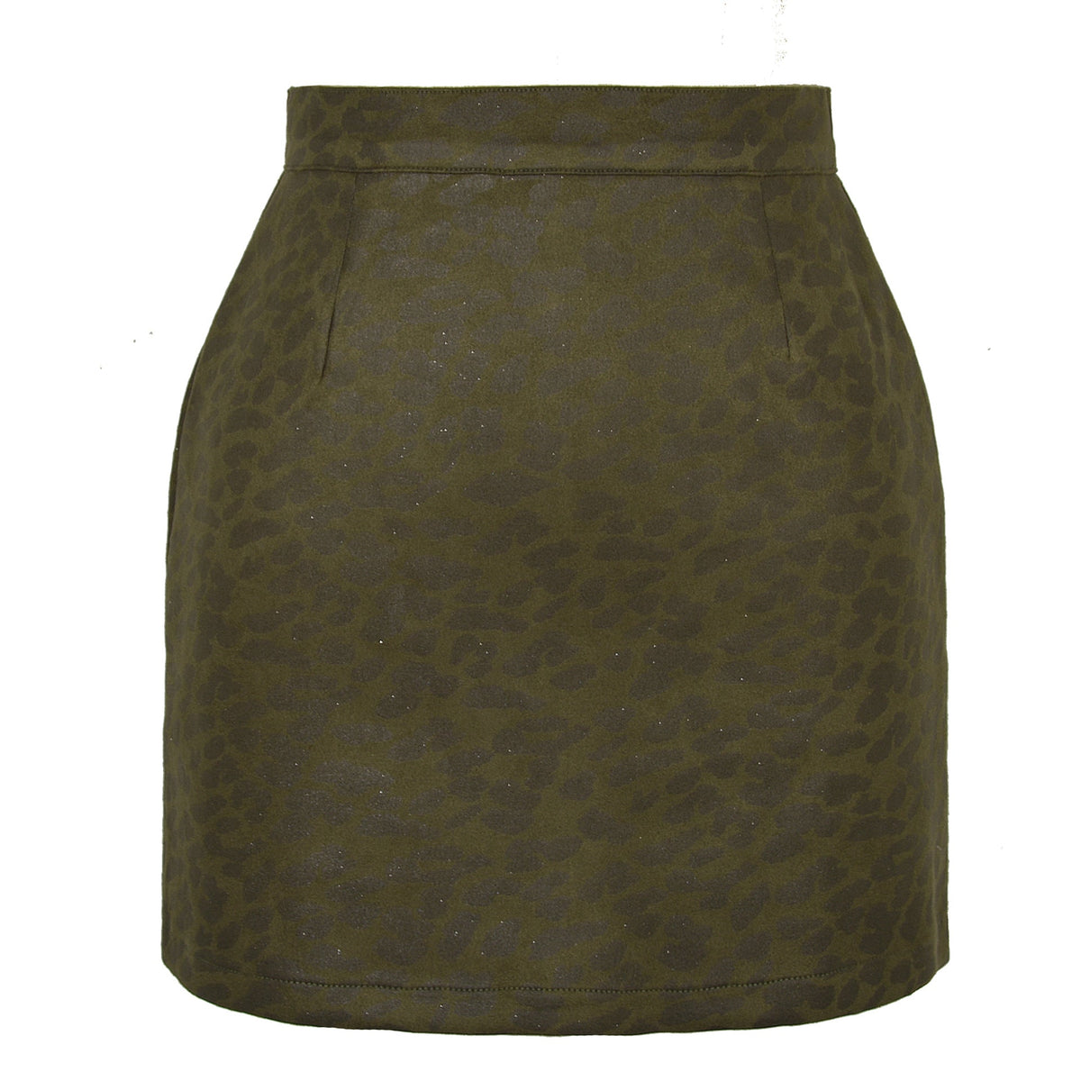 Women's Fashionable Mini Skirt with Animal Print