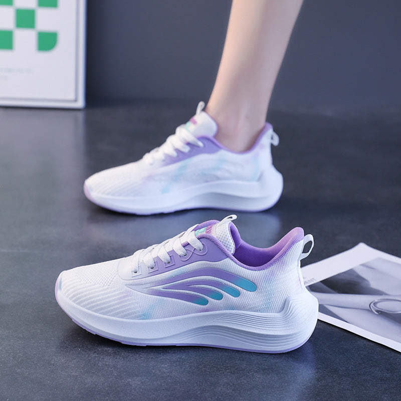 Women's Breathable Fitness Sneakers with Flexible Cushioning