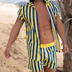 Women's Casual Striped Matching Set