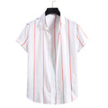 Women's Striped Short-Sleeve Shirt