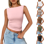 Women's Slim-Fit Sleeveless Top